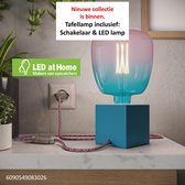 LEDatHOME – Tafellamp | Creatie KLANT | Inclusief LED lamp en snoerschakelaar.