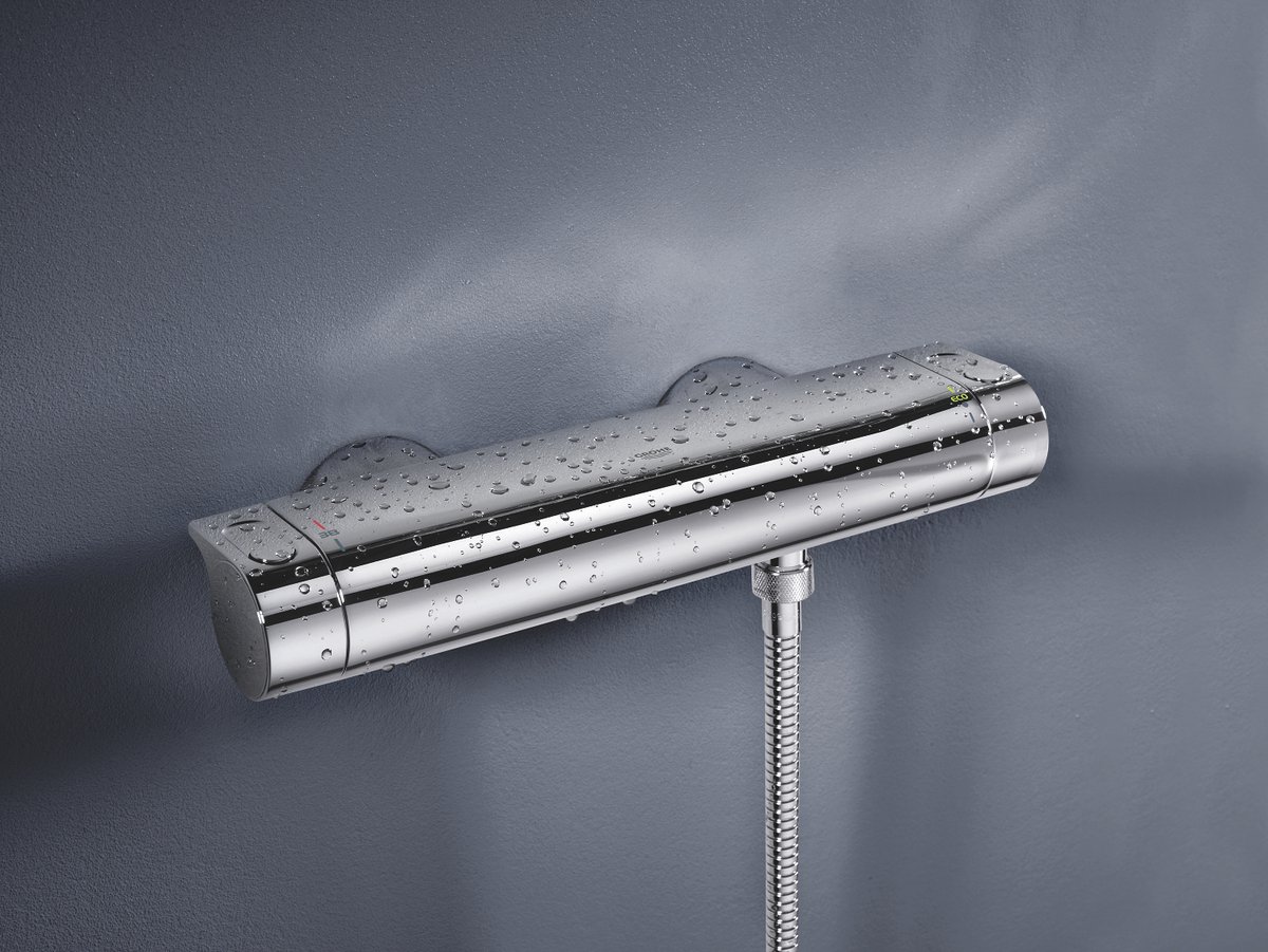 GROHE Grohtherm New Thermostatische - EcoJoy® CoolTouch - 15 cm | bol.com