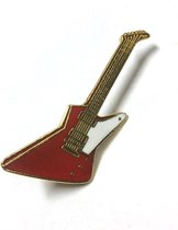 Speldje Fender Explorer Gitaar, Rood