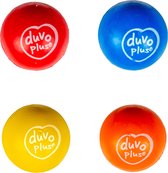 Duvoplus - Speelgoed - Latex, Vinyl & Rubber Speeltjes - Rubber Bouncy Ball Mix 7,5cm Gemengde Kleuren