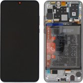 Huawei P30 Lite Display / Beeldscherm + Batterij, Pearl White/Wit, 02352PJN