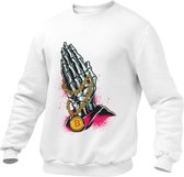 Crypto Kleding - Praying Hands Bitcoin Rosary - Trui / Sweater