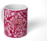 Mok - Roze chrysant - 350 ML - Beker