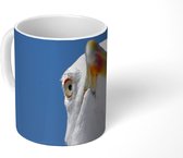 Mok - Zeemeeuw - Vogel - Blauw - 350 ML - Beker