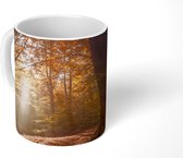 Mok - Herfst - Licht - Bos - 350 ML - Beker