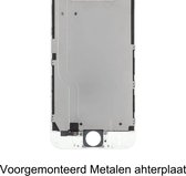 Waeyz - iPhone 6s LCD Scherm - Vervangende Beeldscherm LCD Touch - Voorgemonteerd Metalen achter Plaat - Voor iPhone 6S WIT - Met GRATIS Screenprotector