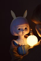 Life Fashion - Maanlamp - Maanmeisje - Kinderkamer - Nachtlampje -