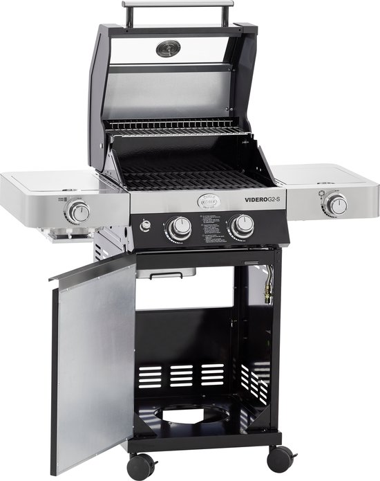 Rösle Barbecue - Barbecue Gas Videro G2-S Vario 30 mbar - Roestvast Staal - Zwart van Rösle — afbeelding 5