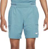 Nike Court Flex Advantage 7" Tennisshort Sportbroek - Maat XL  - Mannen - blauw