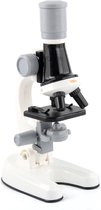 Prescope Microscoop voor Kinderen - Biologie - Educatief speelgoed - Vergroting 100x / 400x / 1200x - Wit