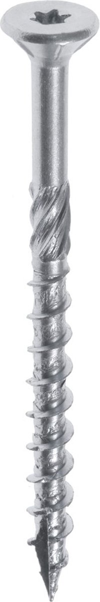 WOODIES® Ultimate Platverzonkenkopschroef Torx Verzinkt 4x30 Deeldraad VE=1000 - 61540311