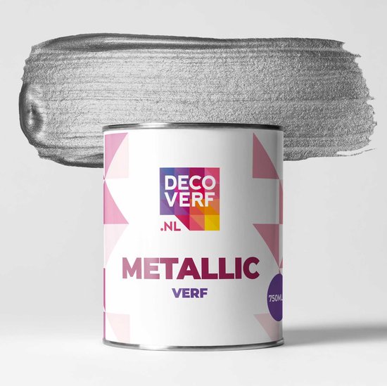 Decoverf metallic verf 750ml | bol.com
