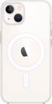 Hozard® MagSafe case voor iPhone 13 Mini Transparant - Transparant Hard Case - Hoesje Siliconenhoesje compatible - Voor Mobiele Wallet Kaarthouder Autohouder - Voor Apple MagSafe a