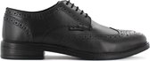 BEN SHERMAN Patrice - Heren Derby Budapester Business schoenen Veterschoenen Leer Zwart BEN3378 - Maat EU 43 UK 9