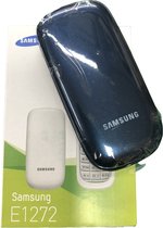 Samsung E1272 / Blauw Kleur + Lycamobile simkaart 2 Euro beletgoed+ 100min belen en sms