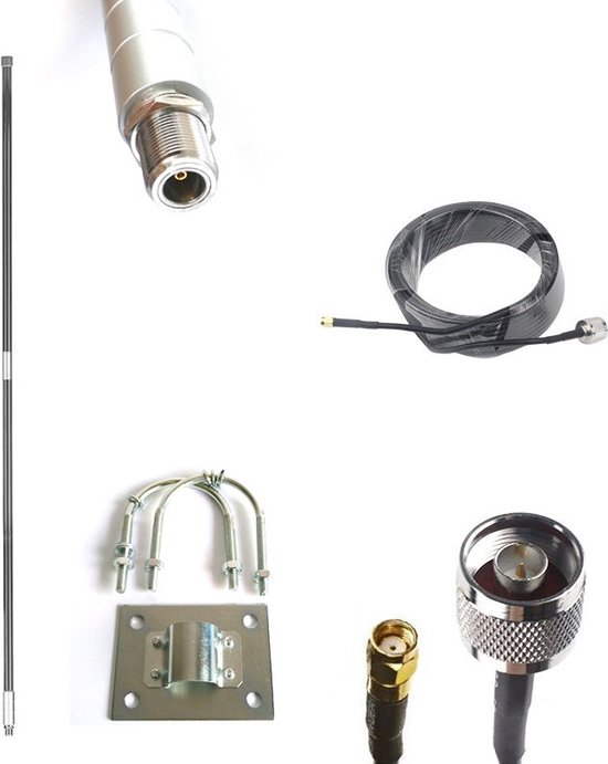 Bobcat 868Mhz Helium Hotspot Miner 9dBi Antenna&3m Kabel for Rak Nebra Bobcat 50Ohm 