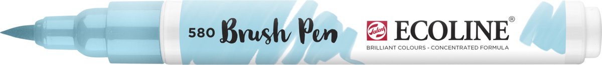 Ecoline - Brushpen - Pastel blauw - Talens