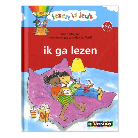Boek cover Lezen is leuk  -   Ik ga lezen van Anne Blokker (Hardcover)
