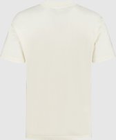 Purewhite -  Heren Relaxed Fit    T-shirt  - Wit - Maat XXL