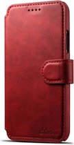 Mobiq Premium Lederen iPhone XS | iPhone X Portemonnee Hoes | Wallet case iPhone iPhone X/Xs (5.8 inch) | Wallet case | Ruimte voor pasjes | Met Sluiting
