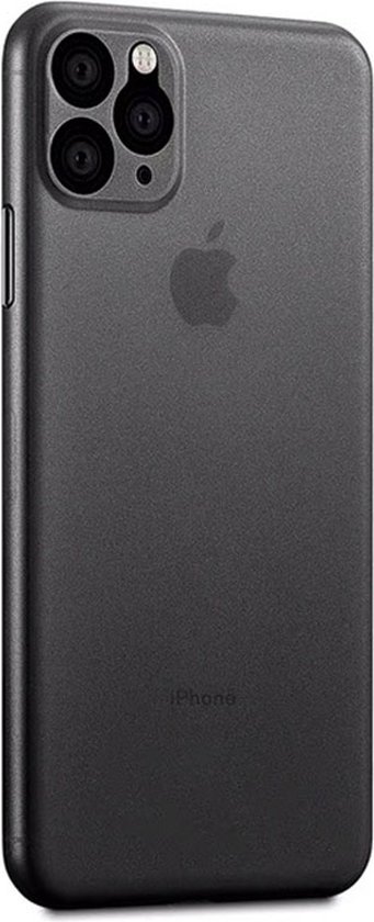 Ophef Bevriezen Monet iPhone 11 Pro Max Ultra Dun Hoesje - Thin Fit Case iPhone 11 Pro Max Hoesje  zwart -... | bol.com