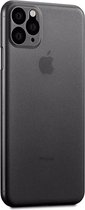 Mobiq - Ultra Dun iPhone 11 Pro Max hoesje - zwart