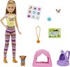 foto van Barbie Kamperen Kampeerset Stacie met hond - Pop