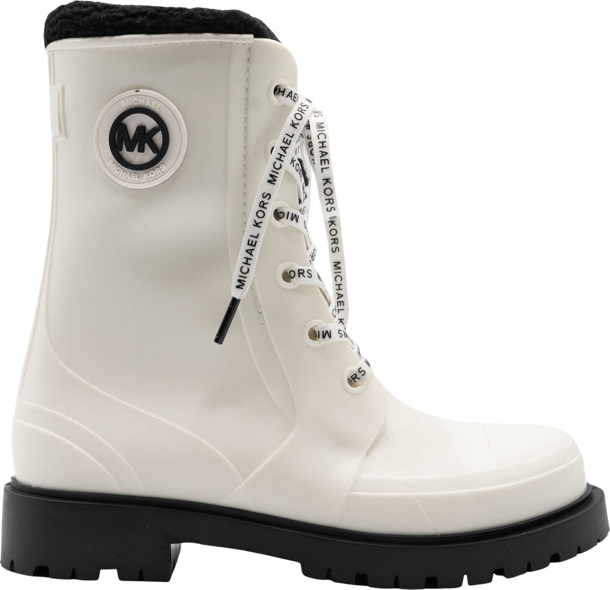 Michael Kors Montaigne Rainboot Dames Boots - Wit - Maat 36