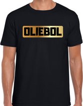 Oliebol fout Oud en Nieuw t-shirt - zwart - heren - kleding / Oud en Nieuw outfit XL