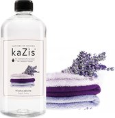 KAZIS Fresh Linen - 1000 ml huisparfum navulling 1000 ml navulling geschikt voor Lampe Berger, LampAir, Ashleigh & Burwood en Millefiori