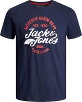 JACK&JONES PLUS JJBRAT TEE SS PS Heren T-Shirt - Maat EU4XL US2XL