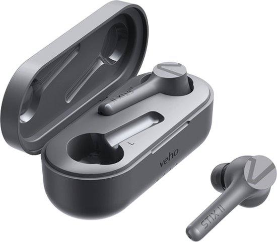 Baffle Elektricien adviseren Veho - STIX II - True wireless earphones - Grey | bol.com