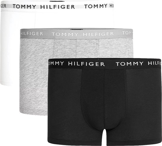 Tommy Hilfiger Onderbroek - Mannen - wit - grijs - zwart