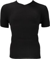 T-shirts en Bamboo pour hommes basiques 2 pack col en v noir fabriqués par Apollo taille M