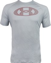 Under Armour Tech 2.0 Lockertag Short Sleeve 1366476-014, Mannen, Grijs, T-shirt, maat: S