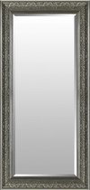 Antraciet Spiegel 54x144 cm – Saskia – Brocante Spiegel – Uniek BarokSpiegel – Spiegel Lang – Perfecthomeshop