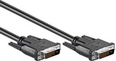 DVI-D kabel - Dual link - 5 meter - Zwart - Allteq