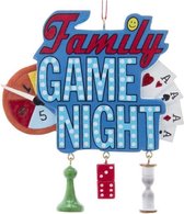 Family Game Night Kerst Ornament
