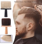 Missan Borstel - Borstelreiniger kapper Hoog Kwaliteit / Nekborstel / Nekkwast / Professionele Barber Brush