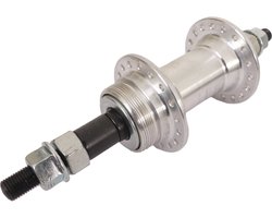 Freewheel achternaaf aluminium met vaste as - 36 gaats