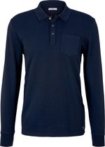 Tom Tailor Lange mouw T-shirt - 1029306 Blauw (Maat: XL)