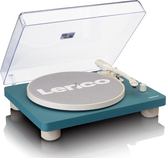 Lenco LS-50TQ - Platenspeler met ingebouwde Speakers - USB Encoding - Extra Naald - Turquoise