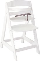 Trapstoel, meegroeiende kinderstoel van babystoel tot kinderstoel, hout, wit