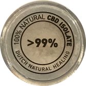Dutch Natural Healing - CBD isolaat - 1 gram - (99,8% CBD) kristallen
