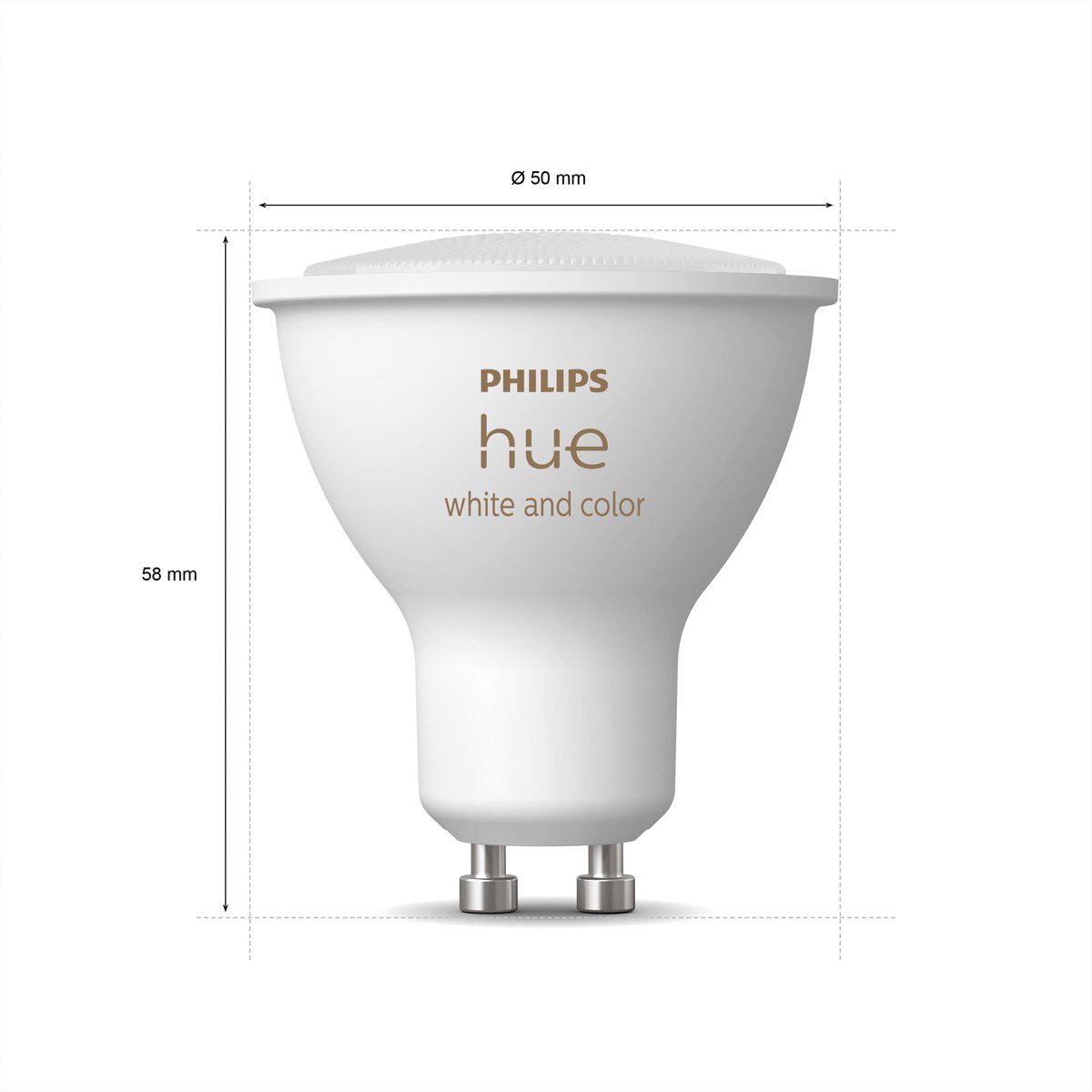 Philips Hue GU10 Starterspakket - 4 Lampen met Bridge thumbnail 6