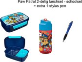 Paw Patrol Nickelodeon 2-delig ontbijtset. Brooddoos en drinkfles. Nieuwe collectie 2022 + EXTRA 1 Stylus Pen.