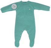 Mini Miracle baby boxpak gebreid - mintgroen - 6-9 mnd