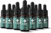Dutch Natural Healing - CBD olie 10ml - 8% 825mg naturel smaak 10-pack