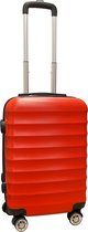 Travelerz handbagage koffer met wielen 39 liter - lichtgewicht - cijferslot - rood (1515)