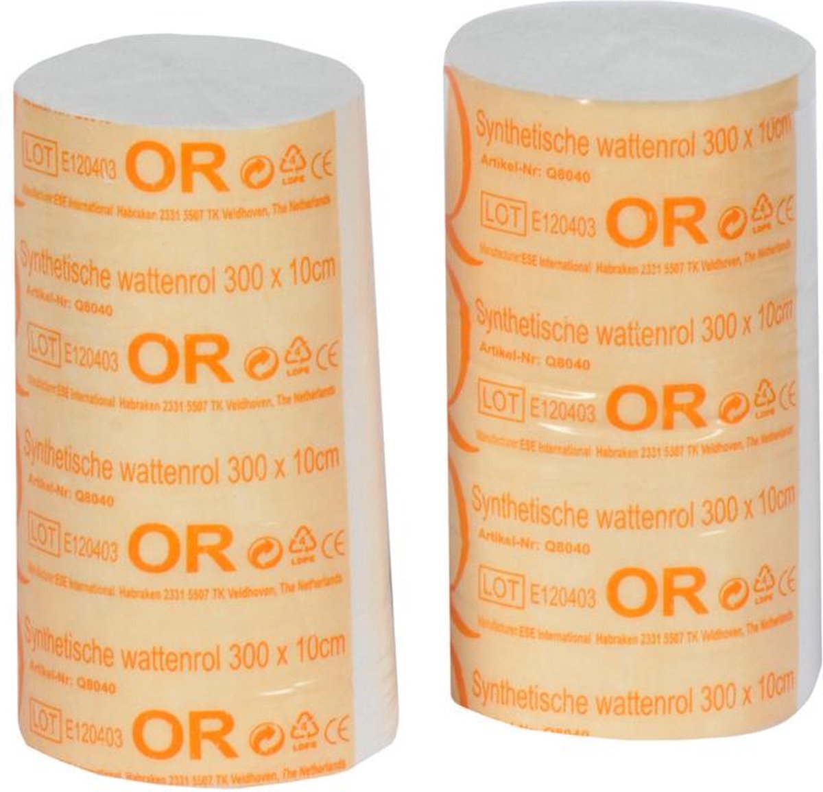 Goedkoopste Synthetische watten | 1 Rol | Professionele kwaliteit | 10 cm x 300 cm